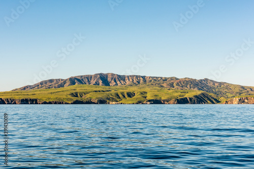 Photography View of Santa Cruz Island, Channel Islands National Park, California