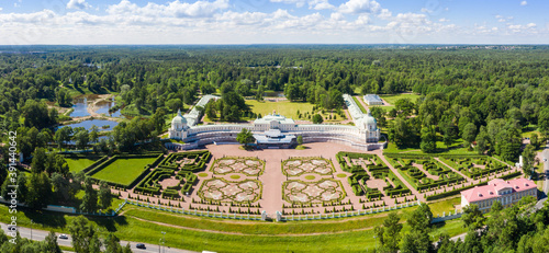 The Palace and Park ensemble Oranienbaum. The big Menshikov Palace in Lomonosov. Saint Petersburg. © miklyxa