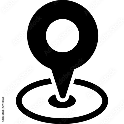 
A map locator representing navigational concept 
