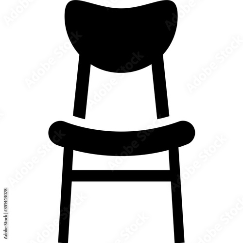 
A traditional style upholstered dining chair
