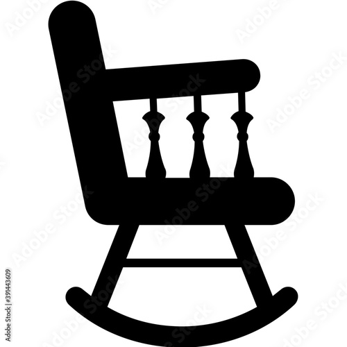 
A traditional style upholstered dining chair
