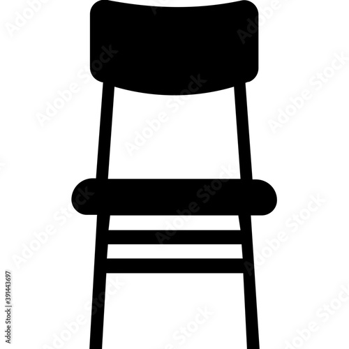 
A traditional style upholstered dining chair
