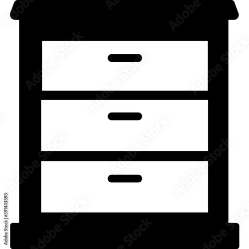 
A wooden beautiful drawers desk
