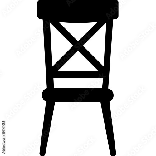 
A traditional style upholstered dining chair
