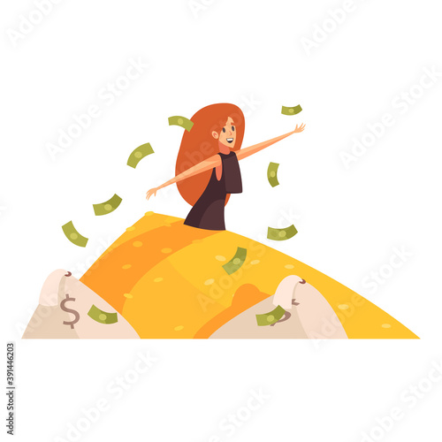 Woman And Wealth Composition