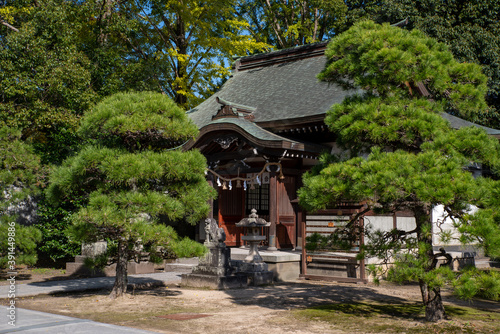 Shoin Shrine in Hagi City, Yamaguchi Prefecture photo
