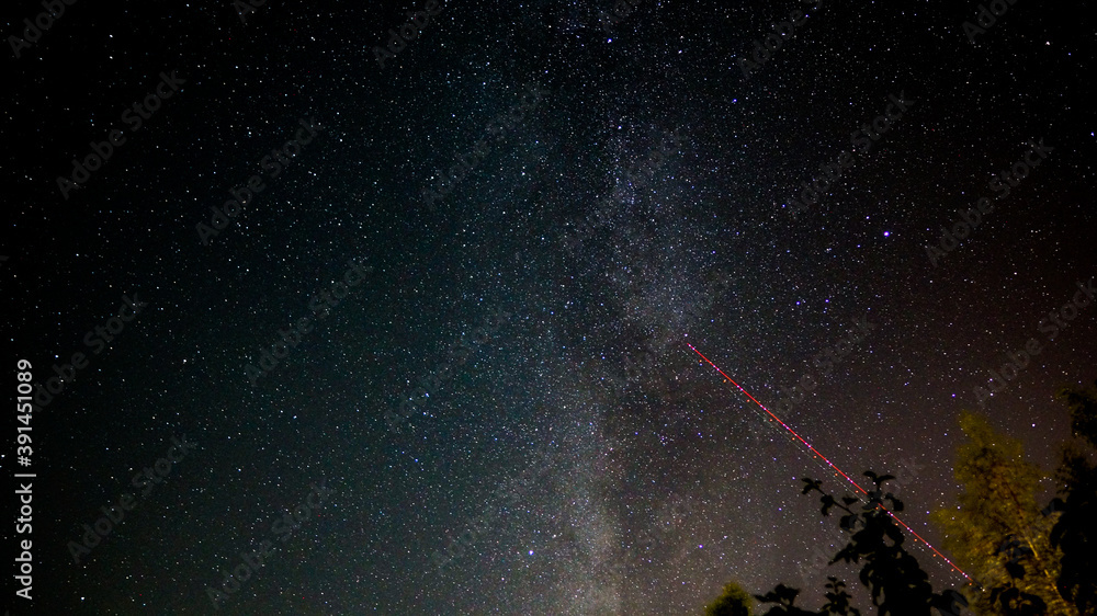 starry sky, milky way from Saint Petersburg starry sky, milky way from Saint Petersburg