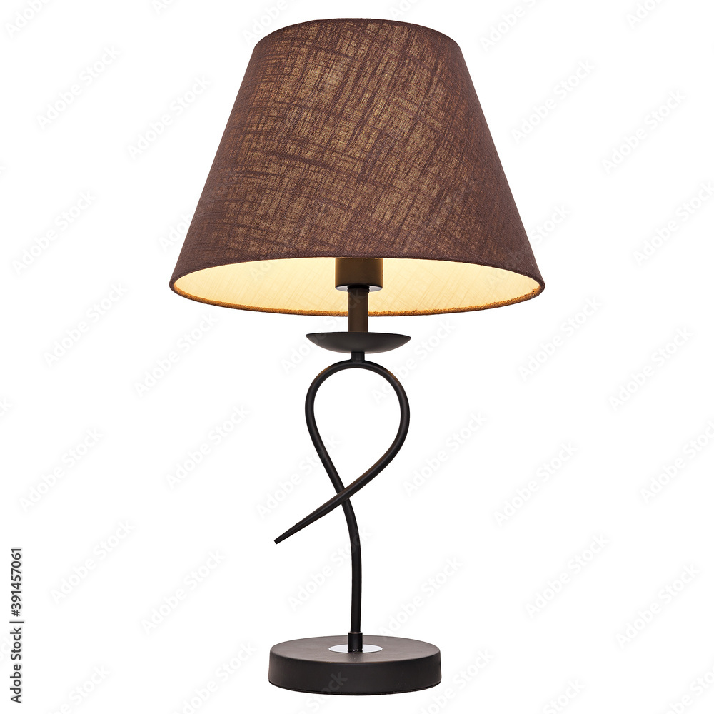 Table lamp isolated on white background Table lamp isolated on white background