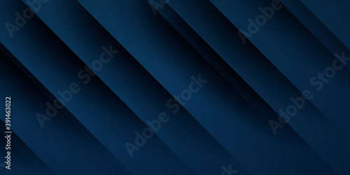 Abstract background futuristic elements on dark blue color banner geometric blue gradient texture with lines decoration