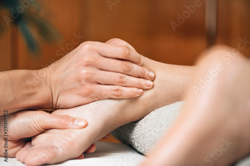 Foto Ayurvedic Foot Massage