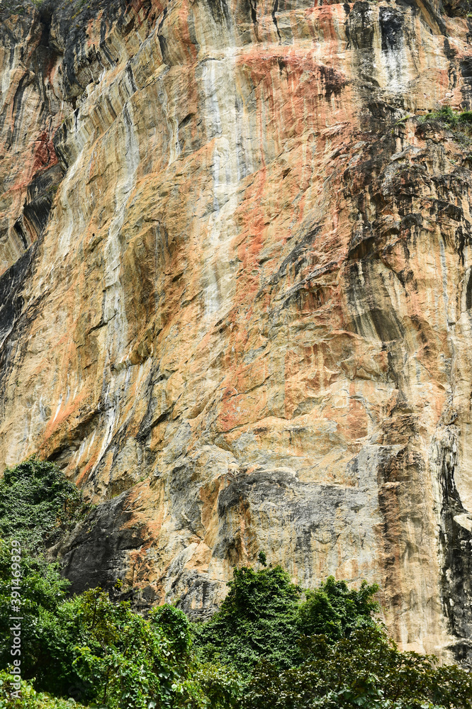 Granite marble rock structure surface of natural mountain's cliff and cave. Granite marble rock structure surface of natural mountain's cliff and cave.