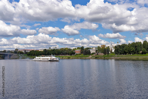 Tver. Tver region. Walk along the Volga. Views of the old Volga bridge