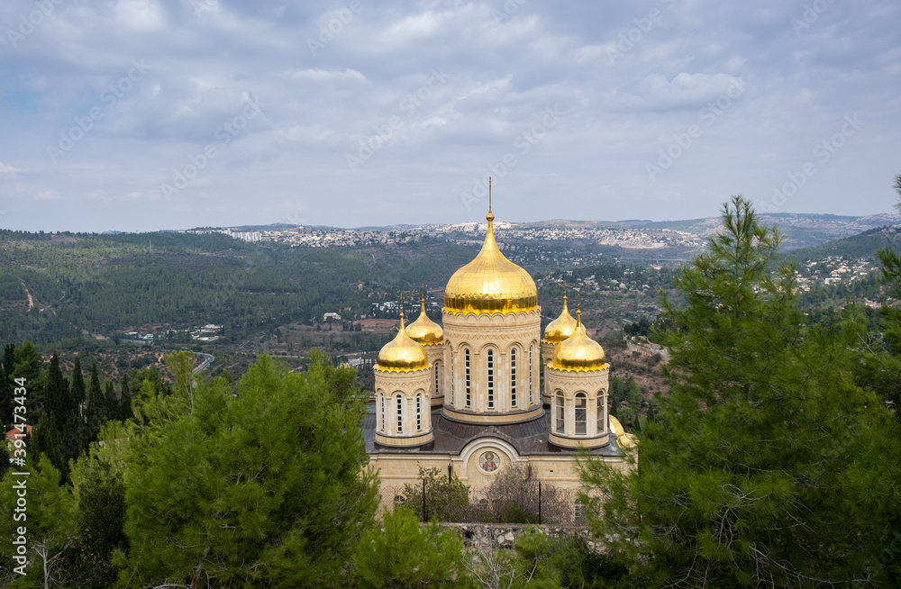 Gorny Monastery - Russian Orthodox Church In Ein Karem.  Jerusalem