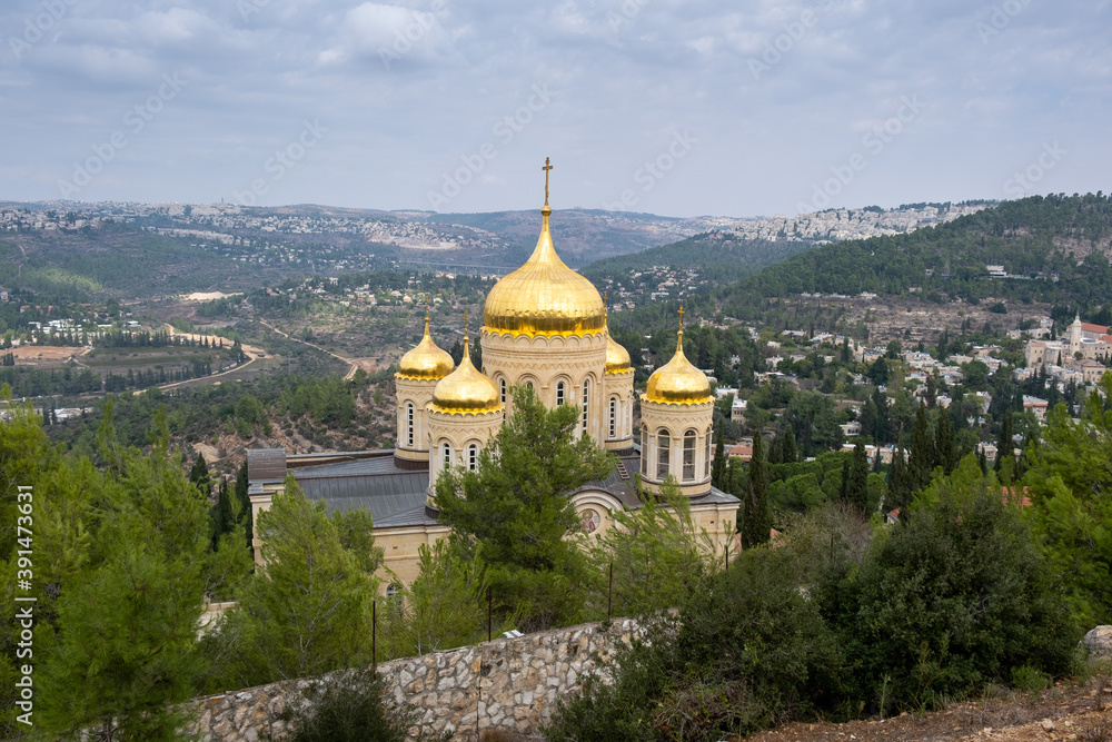 Gorny Monastery - Russian Orthodox Church In Ein Karem.  Jerusalem