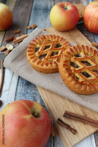 Obraz na płótnie Crostatine di mele