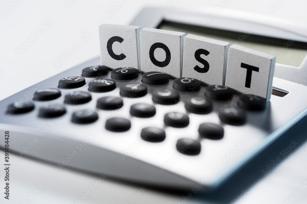 Cost calculation, calculator calculating costs Cost calculation, calculator calculating costs