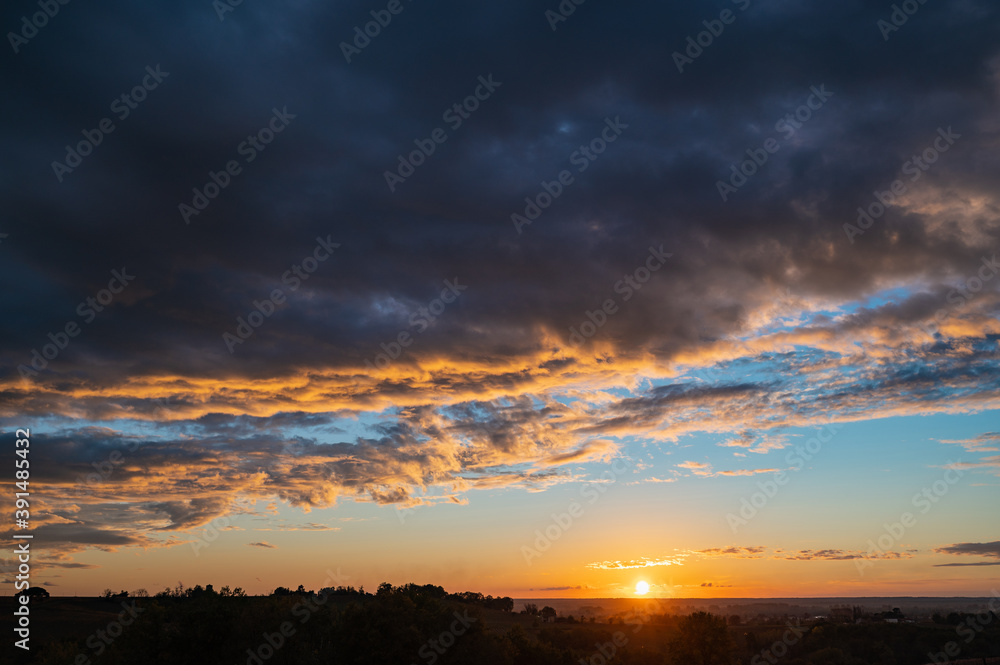 Sky sunset, beautiful sunset, High quality, France