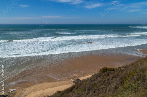 Atlantic isolated beach