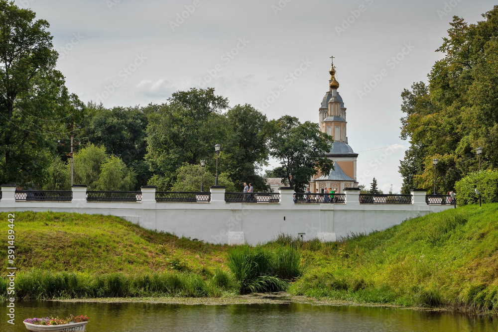 Uglich. Yaroslavl region. Church of the Kazan icon of the mother of God. Golden ring of Russia.