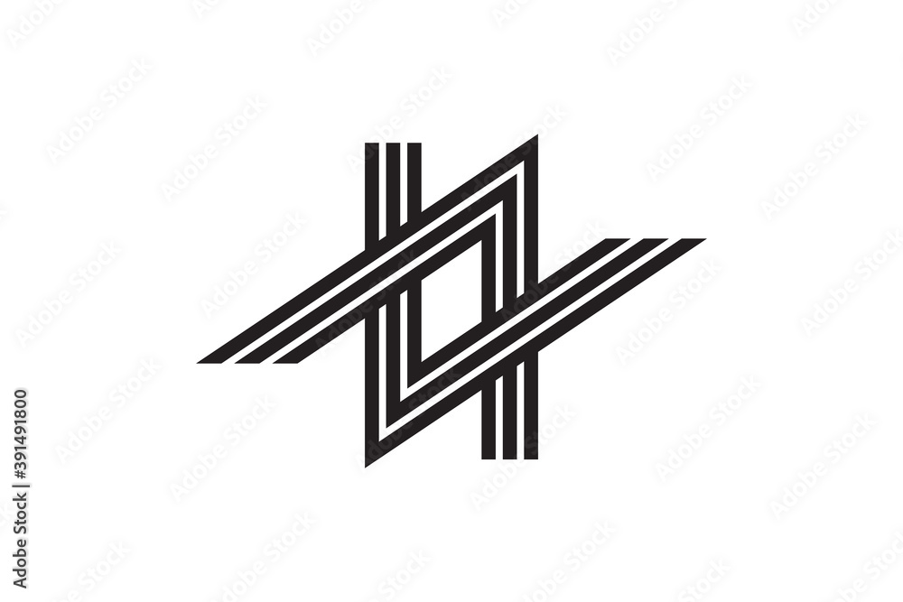 letter a logo with arrow striped style concept, element vector design letter a logo with arrow striped style concept, element vector design