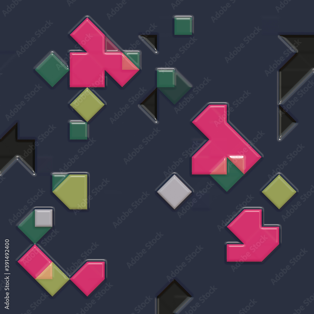 Glossy Tiles Color Abstract background Glossy Tiles Color Abstract background