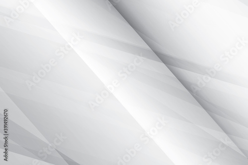 Abstract geometric white and gray color background. Vector, illustration. 