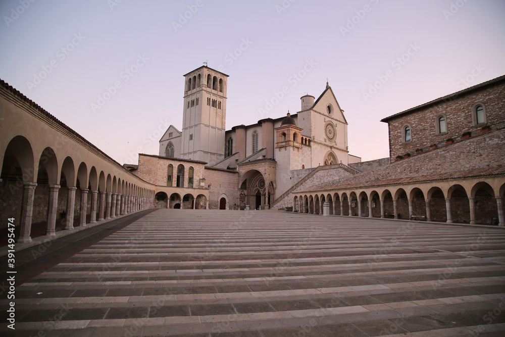 Fototapeta premium The Basilica of Saint Francis of Assisi