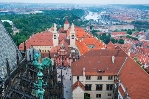St. Vitus Cathedral, Prague Castle, Prague, Czech Republic, Europe