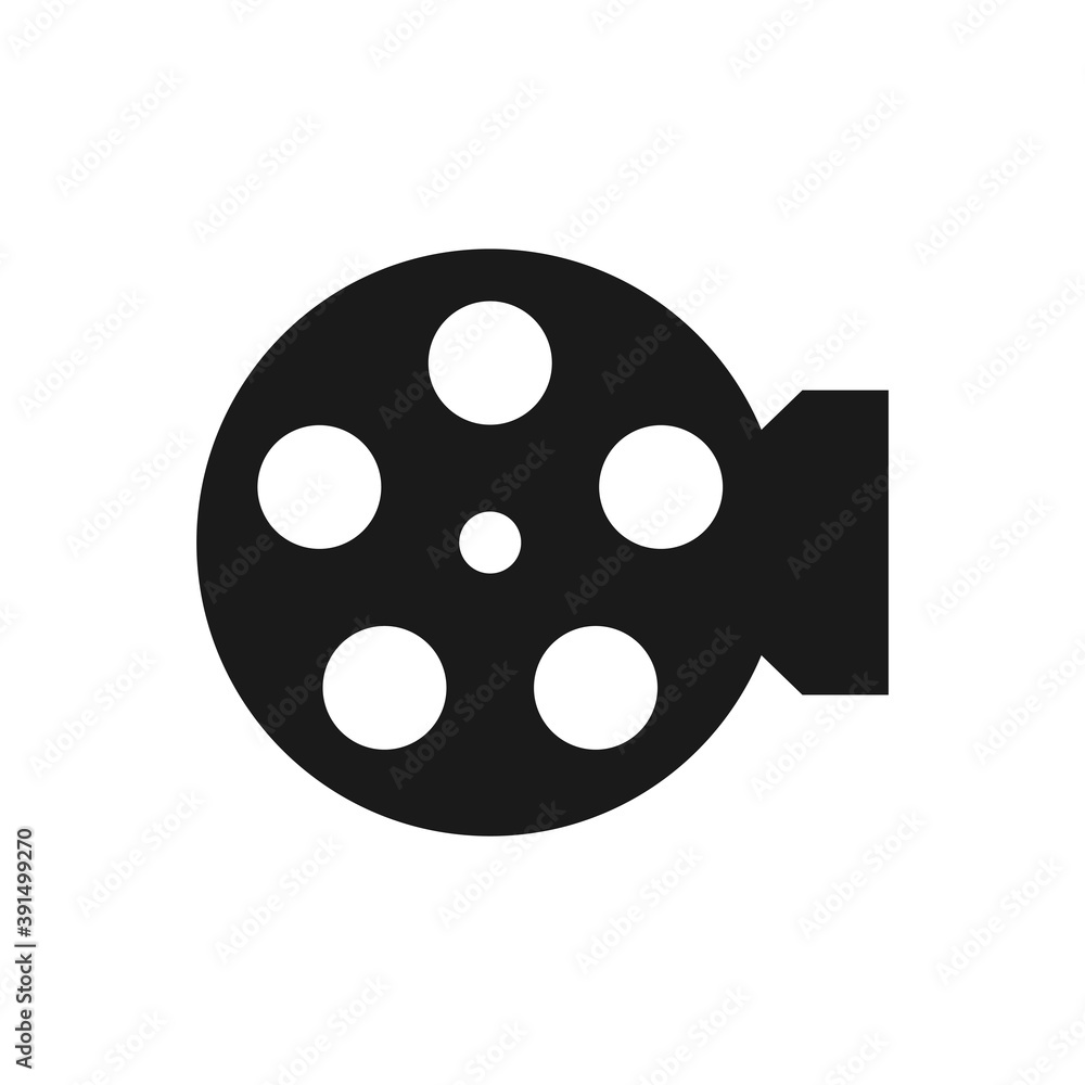 Illustration Vector Graphic of Film Reel. Perfect to use for Cinema logo Illustration Vector Graphic of Film Reel. Perfect to use for Cinema logo