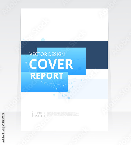 Vector abstract design Cover Report Brochure Flyer Banner template.
