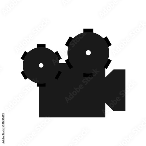 Illustration Vector Graphic of Camcorder