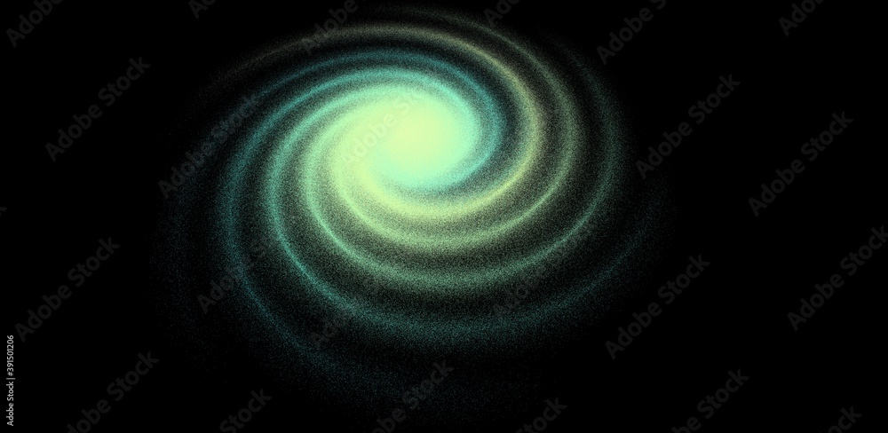 Milky Way illustration, universe, spiral galaxy