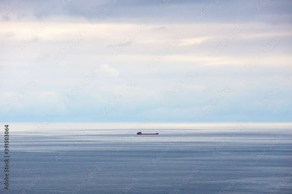 boat on the sea