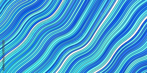 Light BLUE vector background with lines.