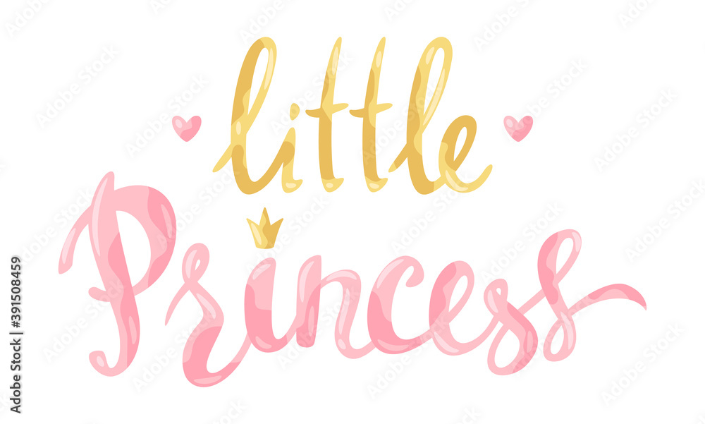 Little princess card.