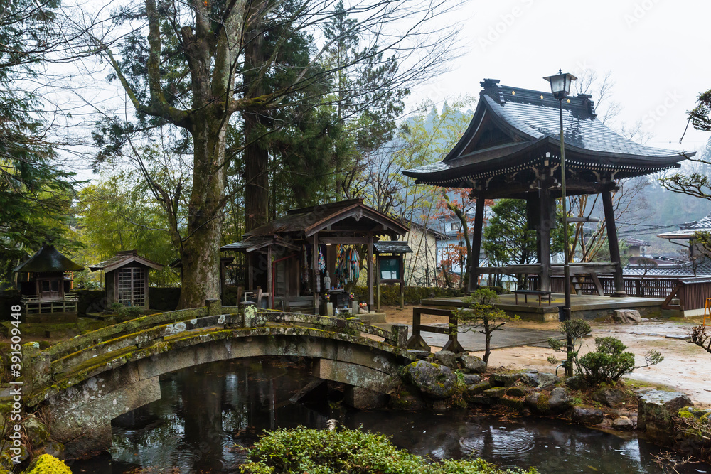 日本　岐阜県高山市、飛騨高山の法華寺