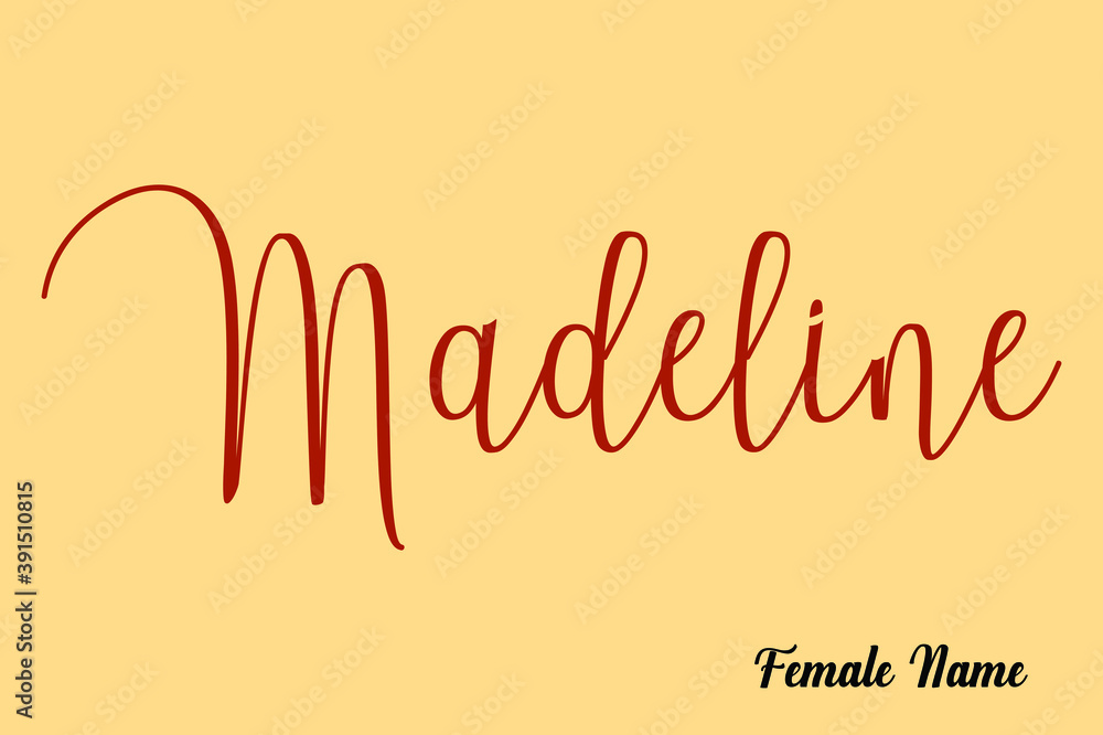 Madeline Name Tattoo