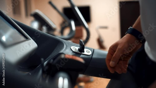 Wallpaper Mural running man in the gym Torontodigital.ca