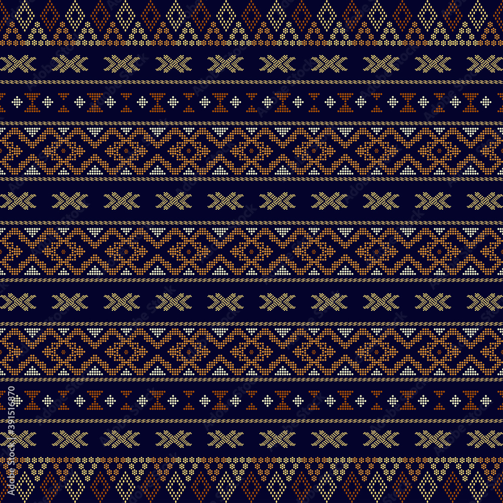 Aztec tribal seamless pattern geometric shapes. fabric design motif aztec tribal Aztec tribal seamless pattern geometric shapes. fabric design motif aztec tribal