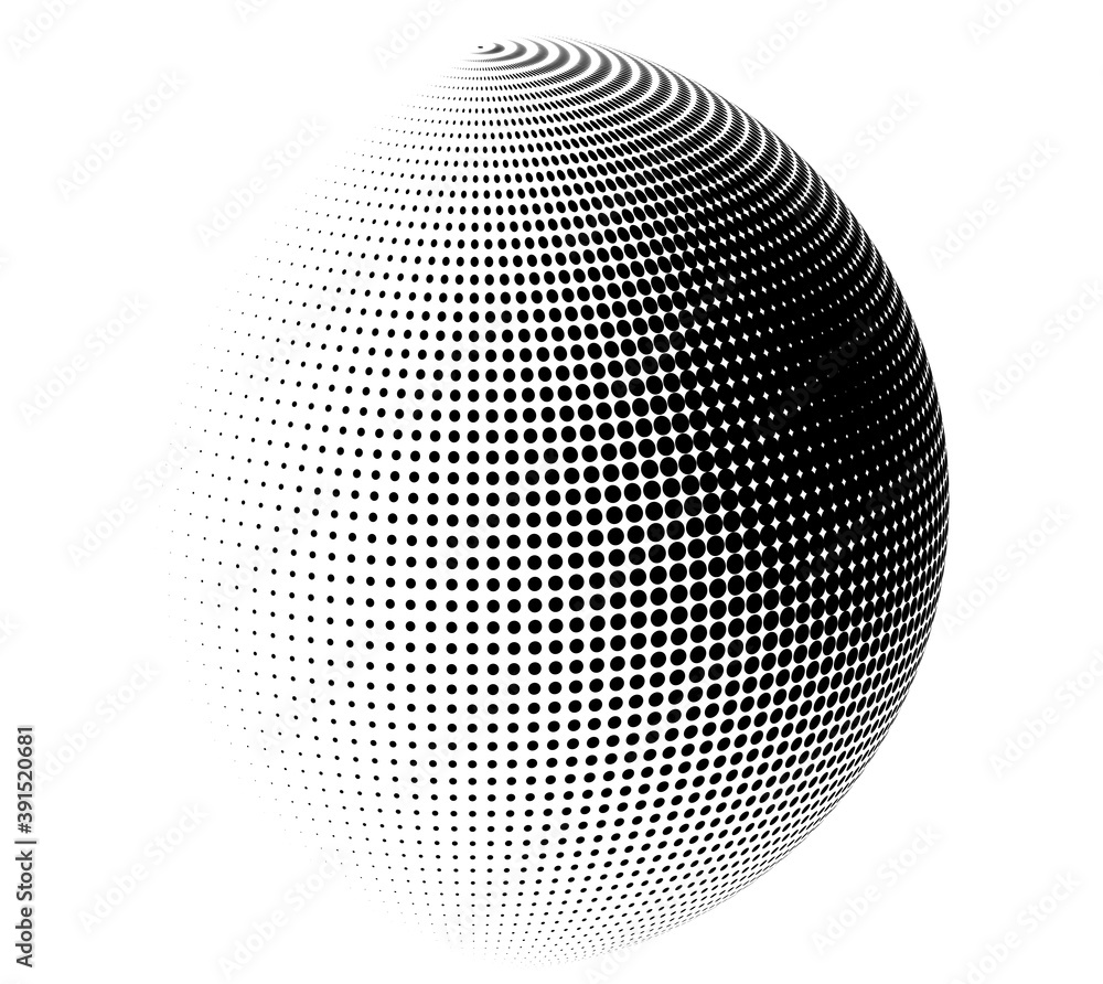 Design elements symbol Editable icon - Halftone circles, halftone dot pattern on white background Design elements symbol Editable icon - Halftone circles, halftone dot pattern on white background