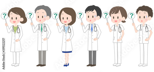 医師　看護師　疑問　質問　セット