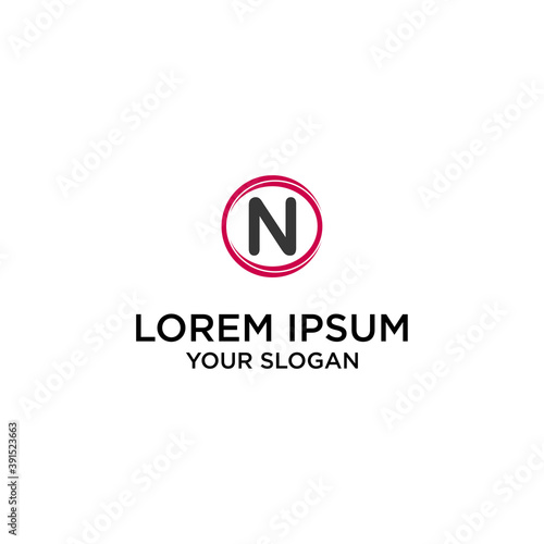 Free Download Initials N logo with modern concept for company - GFXLoad