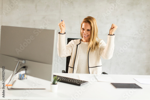 Bbeautiful businesswoman wo...