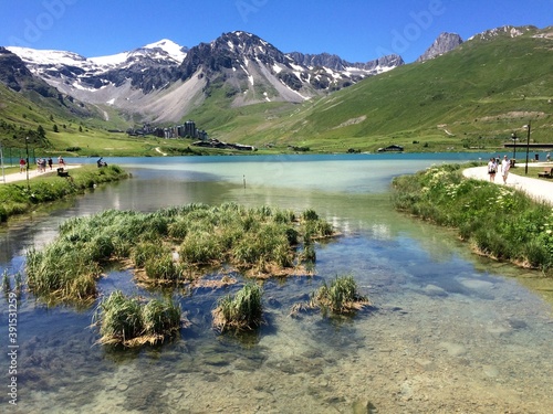 lake in the mountains