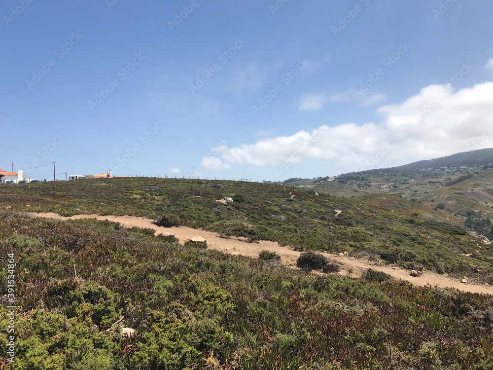 view of Cabo Da Roca in Sintra, Portugal
