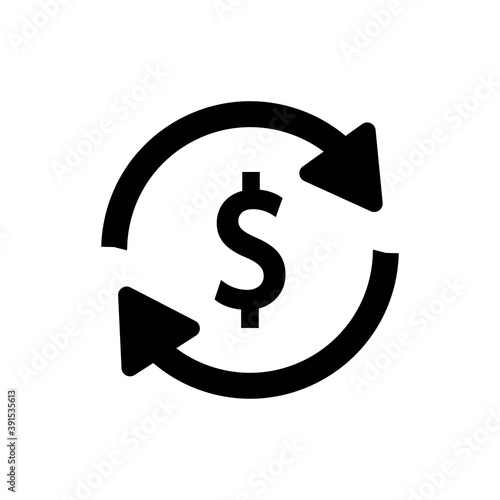 Money transaction icon
