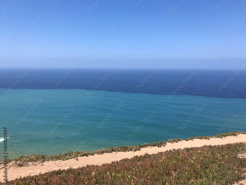 view of Cabo Da Roca in Sintra, Portugal