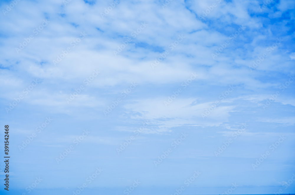 Natural of blue sky and cloud background with copy space for design Natural of blue sky and cloud background with copy space for design