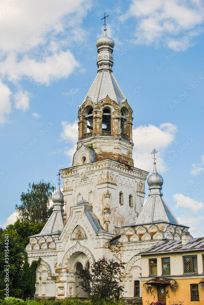 Tithes Monastery in Veliky Novgorod, Russia