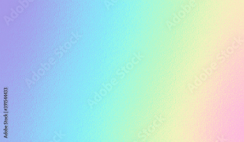Iridescent, background. Pastel color gradient effect foil. Rainbow texture. Neon colors. Metallic background. Sparkly metall. Soft backdrop design for party prints. Dreamy radiance texture. Vector